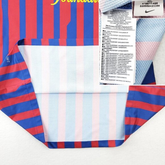 FC Barcelona Soccer Jersey Nike Dri-Fit FCB 2011/2012 Home Shirt Men's XXL - Picture 7 of 11